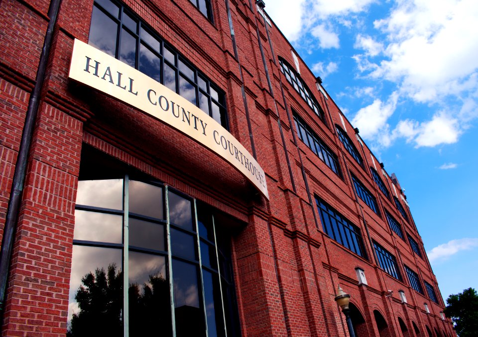 Hall County Courthouse (detailed)