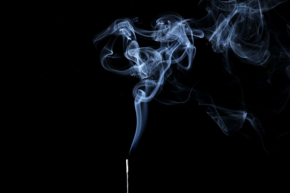 Illuminated background black