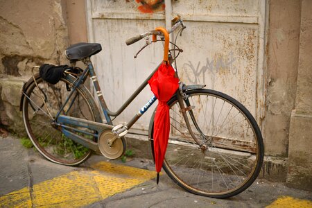 Italy bike umbrella