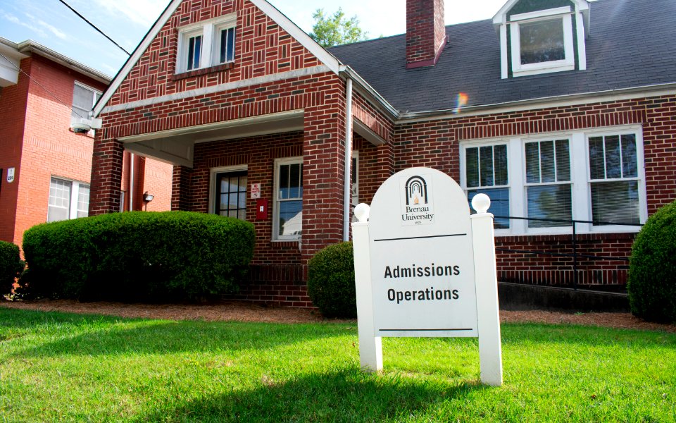 Admissions Building detail