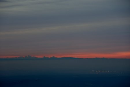 smog :-( at the sunset