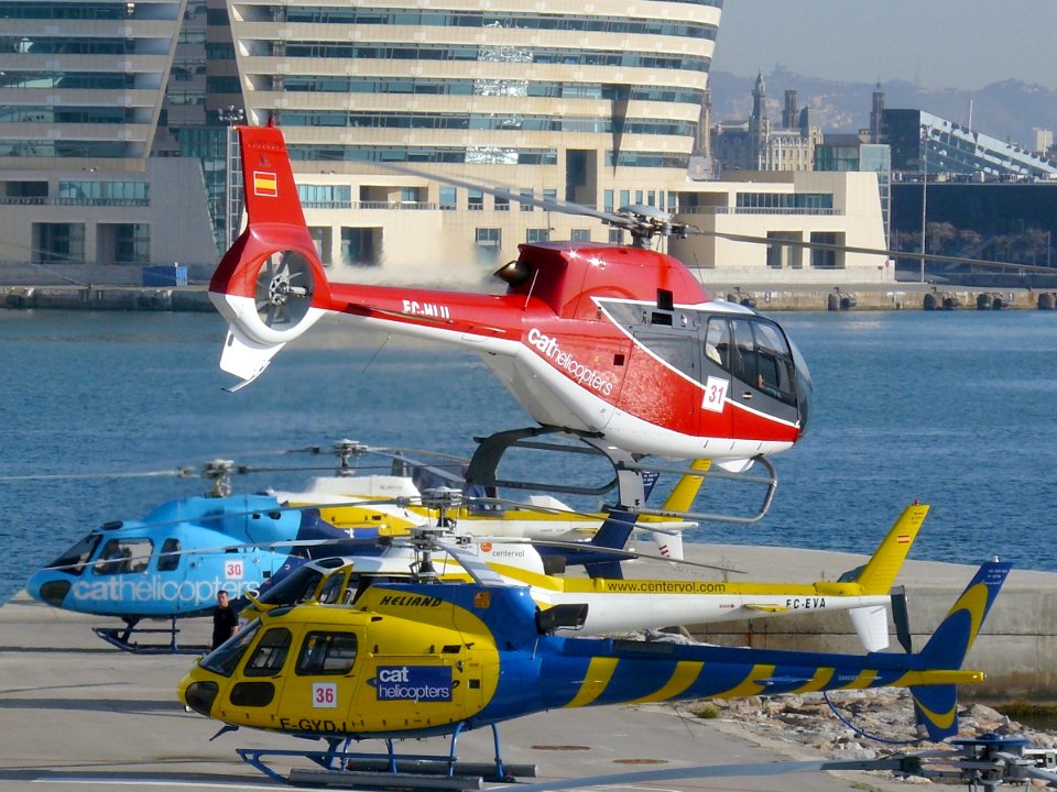 EUROCOPTER EC-120B COLIBRI EC-HLU CATHELICOPTERS