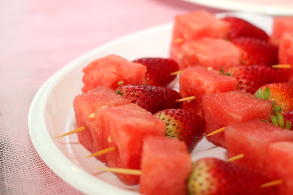 Fruit pink red