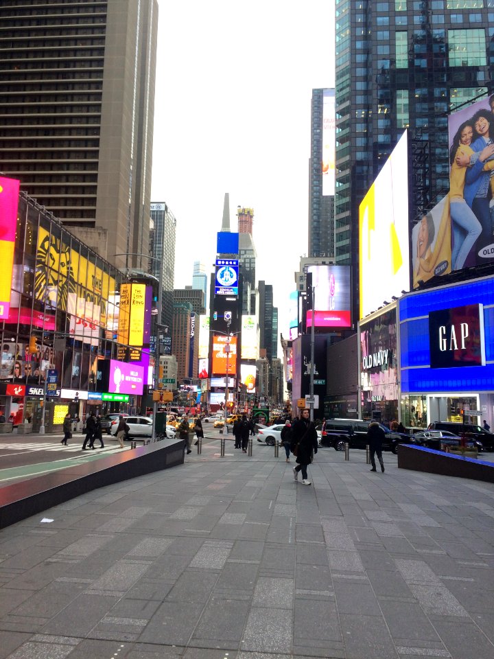 Simple Times Square Picture New York photo