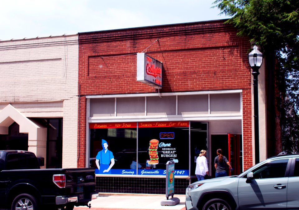 Collegiate Grill (far)