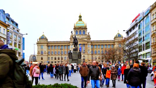 Plac Wacława w Pradze photo