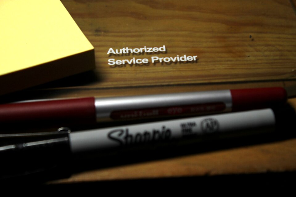 Scenery the work stationery