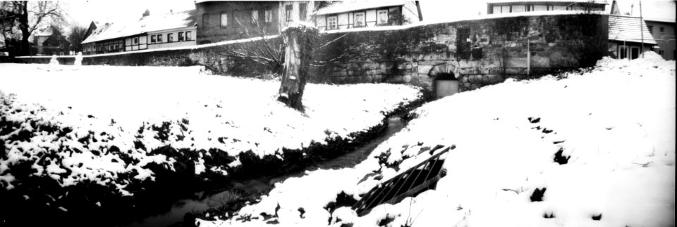 Monastery Wall - Pinhole