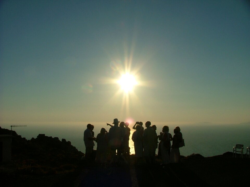 Tilos evening trip sunset