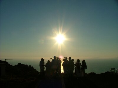 Tilos evening trip sunset