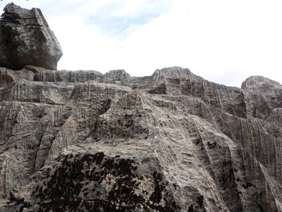 Rock limestone limestone rock formations photo