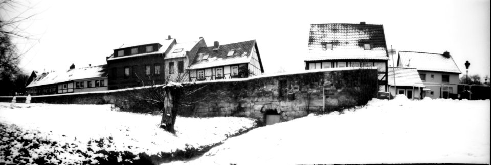 Monastery Wall - Pinhole