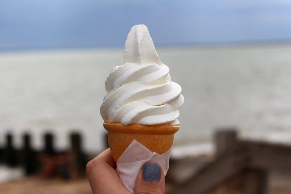 Nail polish summer icecream