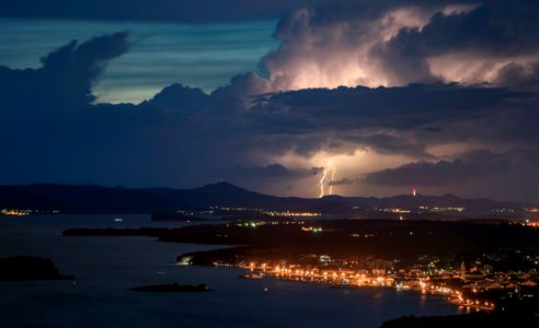 Isolated cumulonimbus