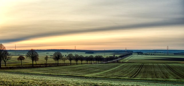 Surroundings #3 - View from "Lübbensteine" - Inversion