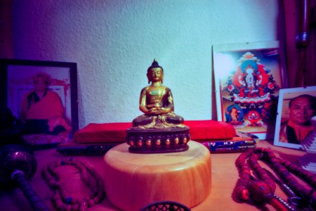 Buddha - Pinhole photo