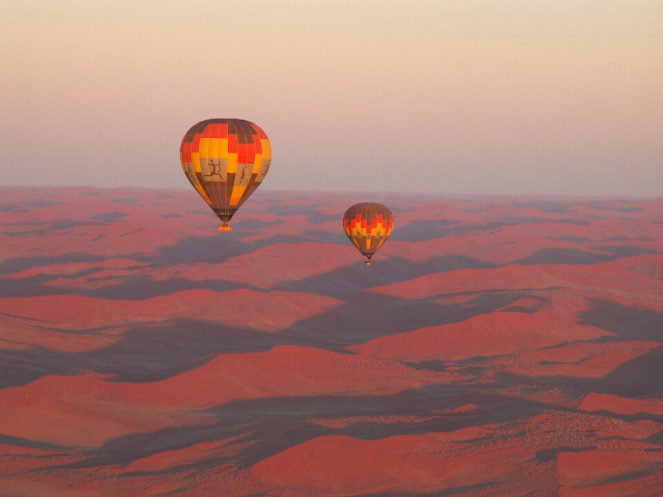 Ballooning sand africa