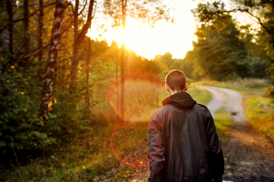 Man landscape nature