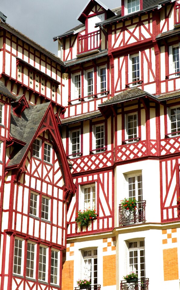 France normandy timbered houses