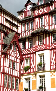 France normandy timbered houses