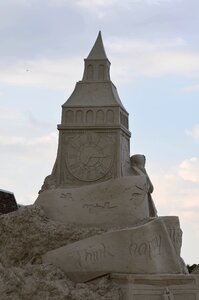 Structures of sand tales from sand fairytales sand sculpture photo