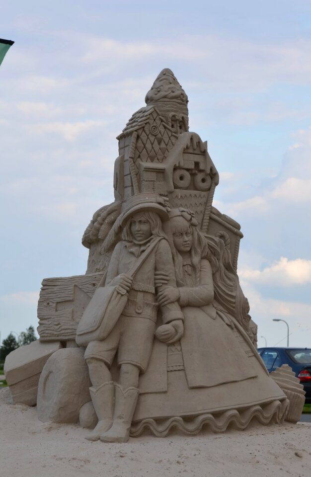 Structures of sand tales from sand fairytales sand sculpture