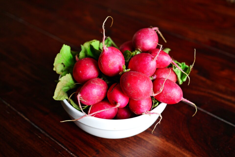 Fresh remove root vegetables