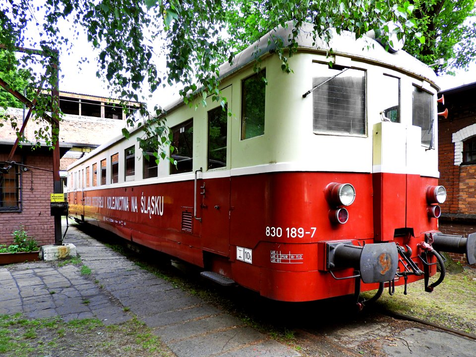 Czechosłowacki motorak 830 w muzeum w Jaworzynie
