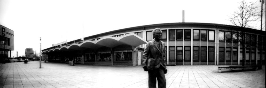 Wolfsburg Central Station - Pinhole photo