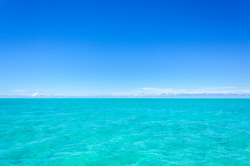 The ocean view in pretty much any direction