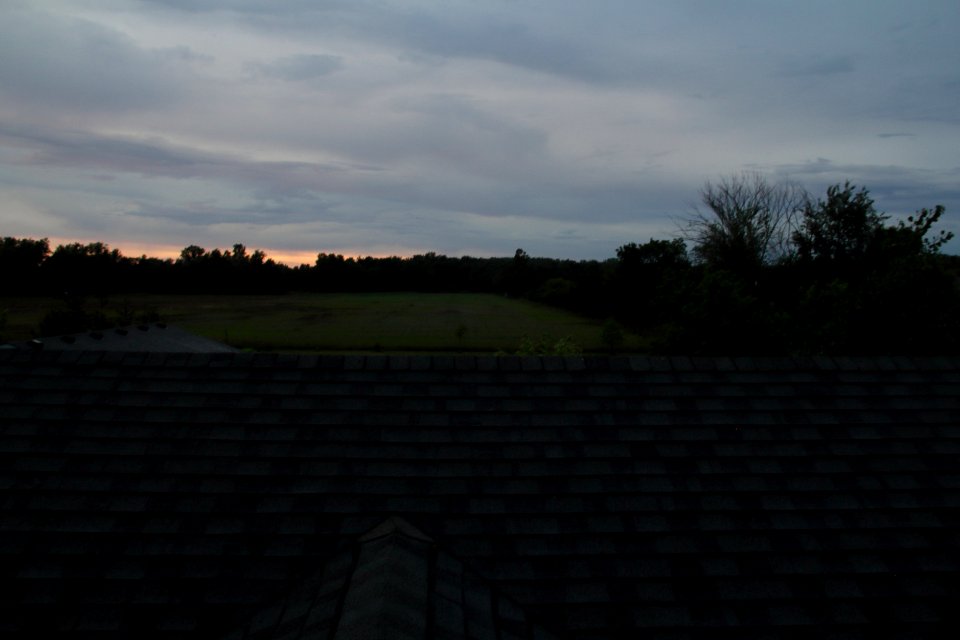 on the castle, looking-on