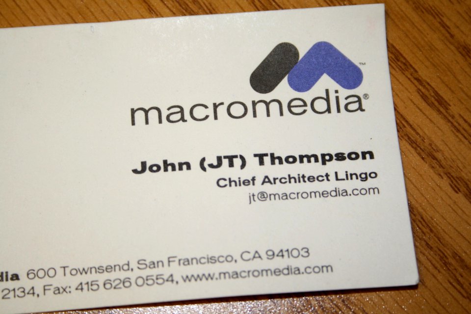 The Man At Macromedia