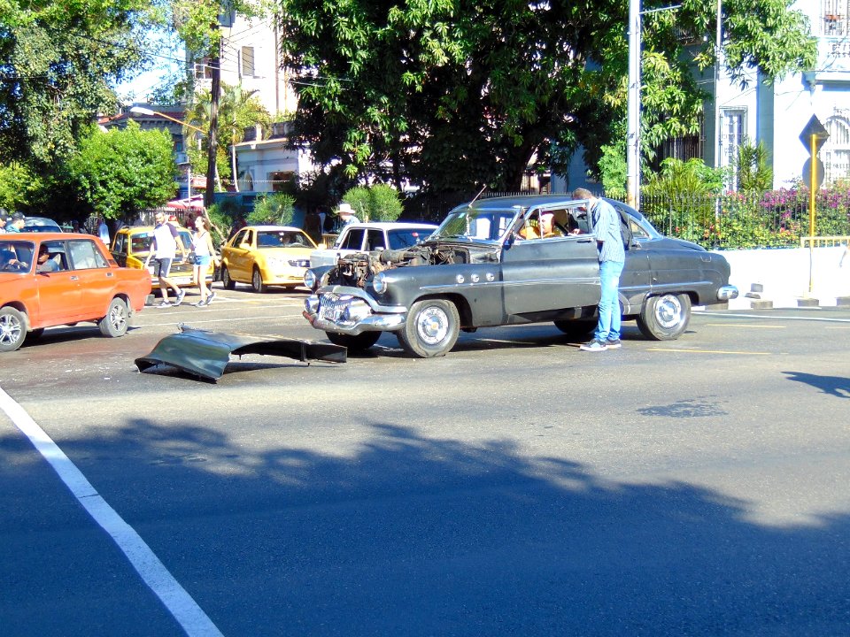 Havana. Old Cars Crash I