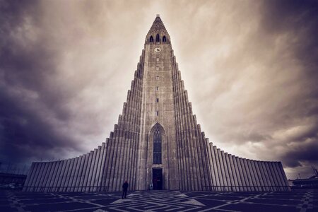 Iceland architecture cathedral
