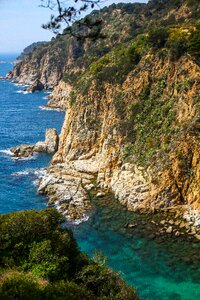 Catalonia spain cliff photo