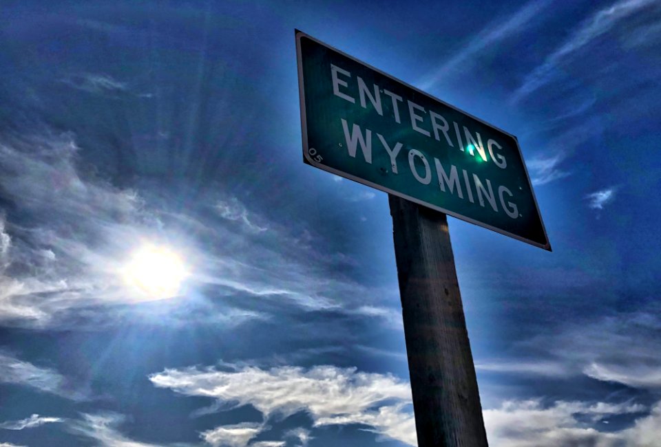 What Enters Wyoming...