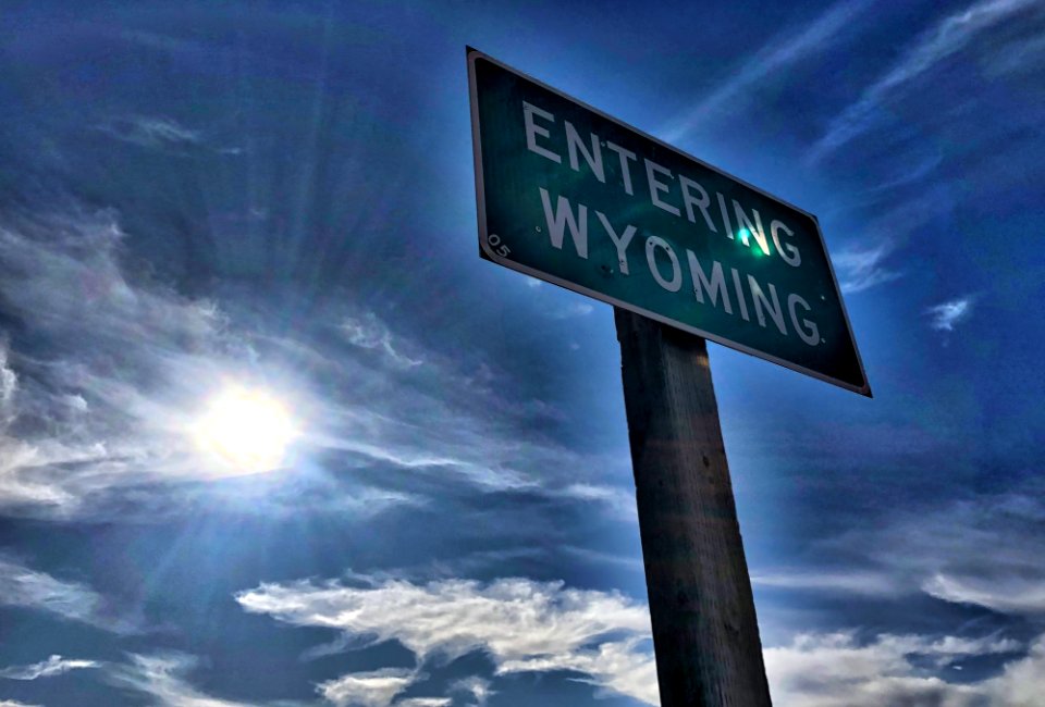 What Enters Wyoming... photo