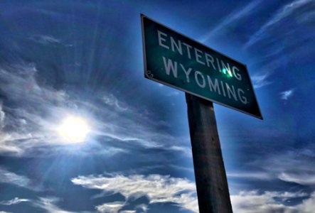 What Enters Wyoming... photo