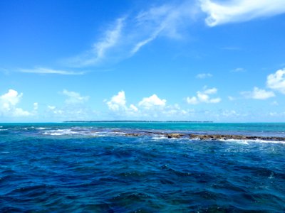 Midway as seen from just outside the fringing reef