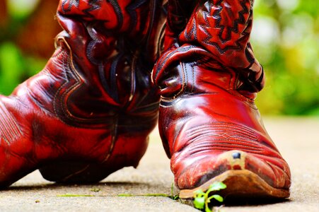 Retro boots old