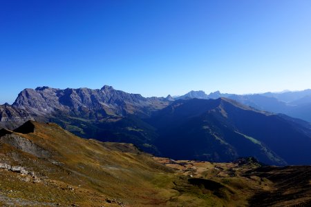 Vilan (Graubünden). Sadrein, Schesaplana.