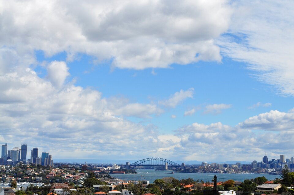 Sydney australia clouds