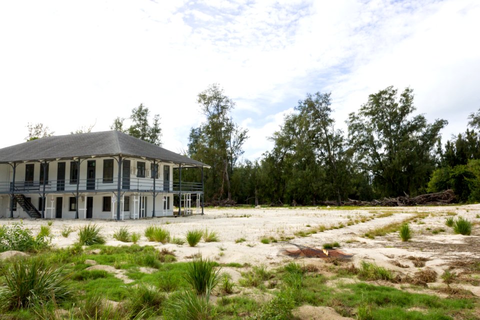 The historic cablehouse on Midway Atoll photo