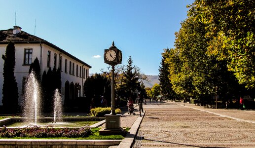 Town centre buildings