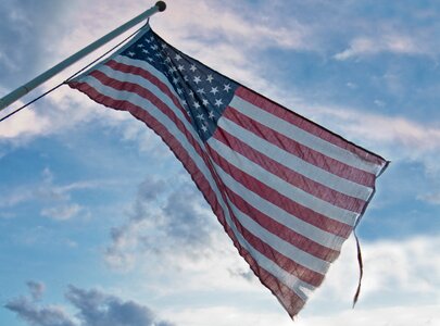 Patriotism usa flag american flag photo