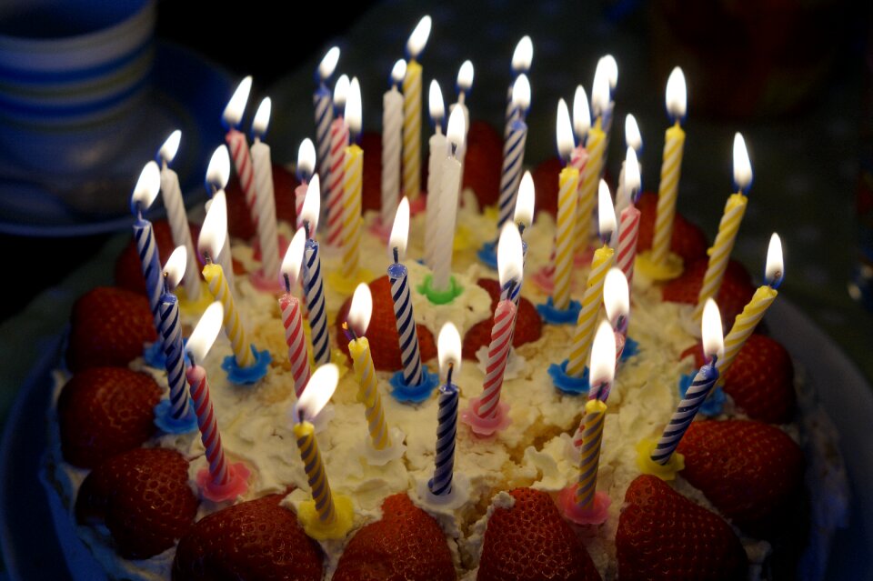 Candlelight age birthday candles