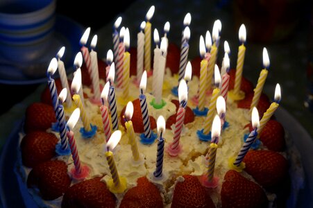 Candlelight age birthday candles
