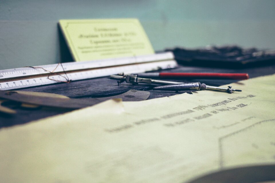 Stationery retro old