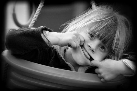 Making a face black and white recording schauckel