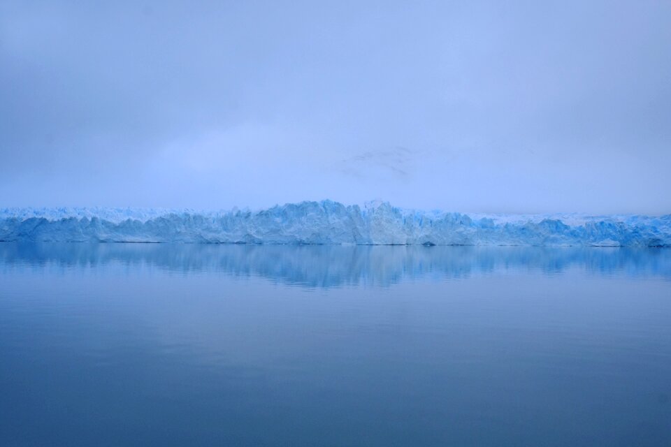 Ice antarctica blue